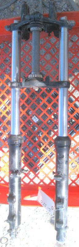 Oem suzuki katana gs 550 m gs550m - front fork triple tree suspension - 1982