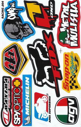 Agp_st_st19 sticker decal motorcycle car bike racing tattoo moto motocross truck