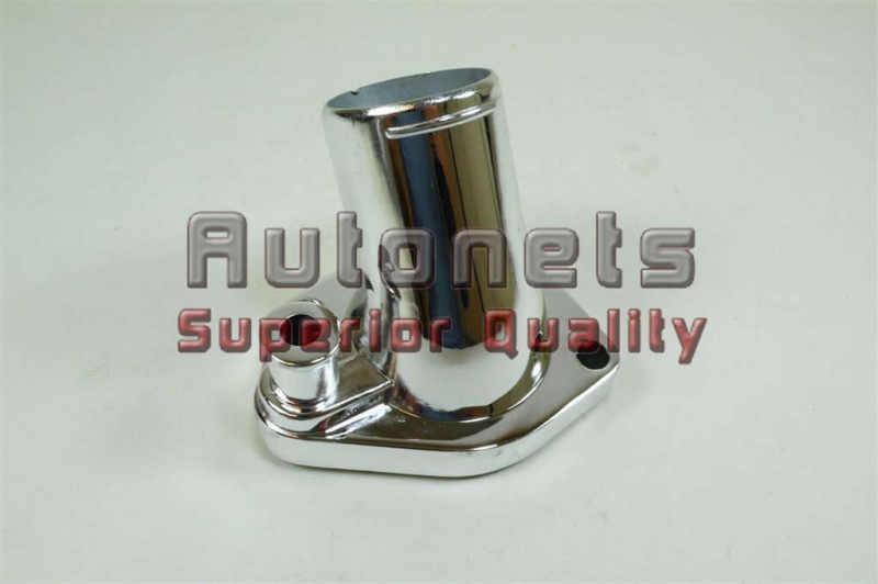 Chrome small block ford 260289-302-351w water neck mustang 65-75 o ring hot rod