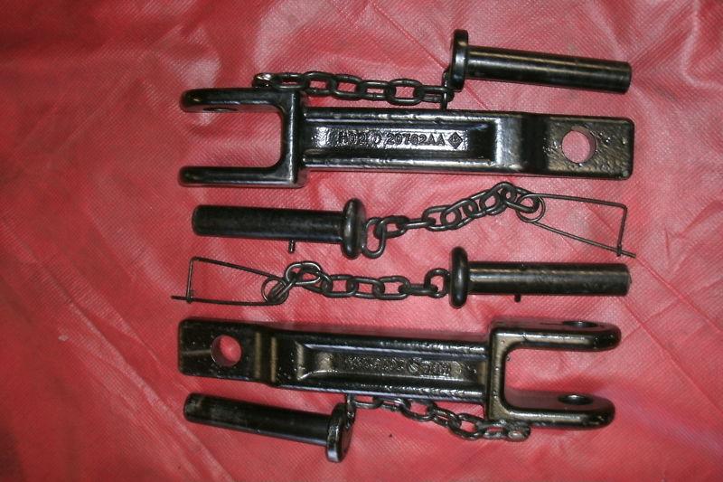 Purchase 2 NEW KENWORTH TOW HOOK'S TOW PIN W/ BOTH PIN"S in Wayland