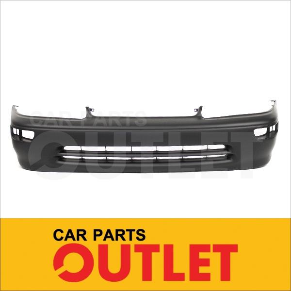 1993-1997 geo prizm front bumper cover replacement primed assembly 1.6l 1.8l