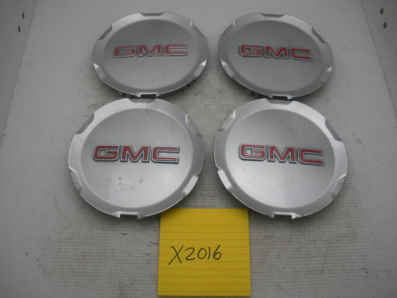 Set of 4 09 10 11 12 gmc terrain 9597973 wheels center caps hubcaps