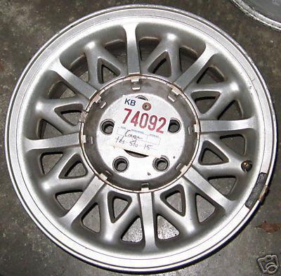 Mercury 93 94 95 96 cougar alloy rim 15x6.5 wheel 16 sk 1993 1994 1995 1996