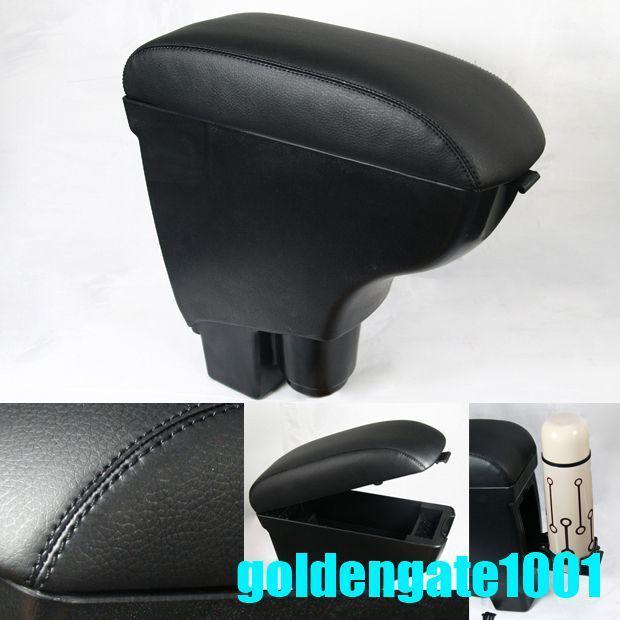 Jazz 2002-2008 Console Soft Leather Armrest Central Console Box For Honda Fit