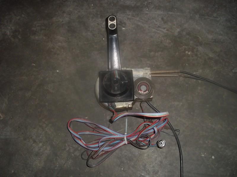 140 mercruiser shift control box with trim and tilt and harness
