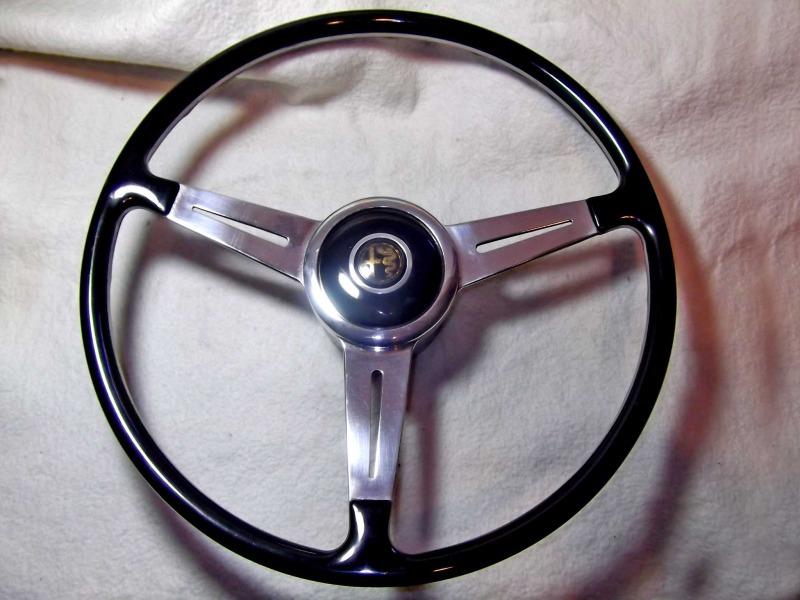 Alfa romeo 2600, 2000, sprint special,etc. original steering wheel & horn button