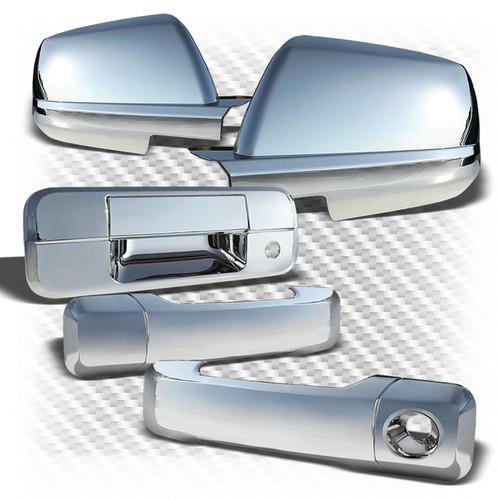 07-13 tundra regular cab chromed door handle + tailgate handle + mirror cover