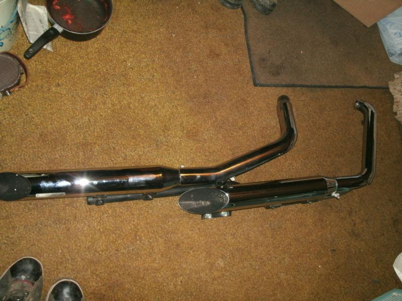 Khrome werks exhaust for 2007 soft tail heritage good condition