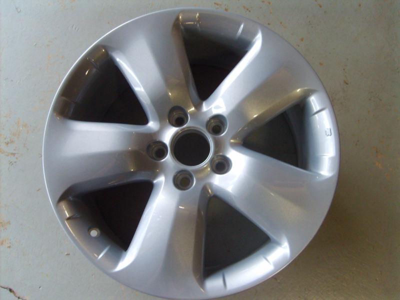 2007-2009 acura rdx wheel, 18x7.5, 5 spoke full face painted light gray