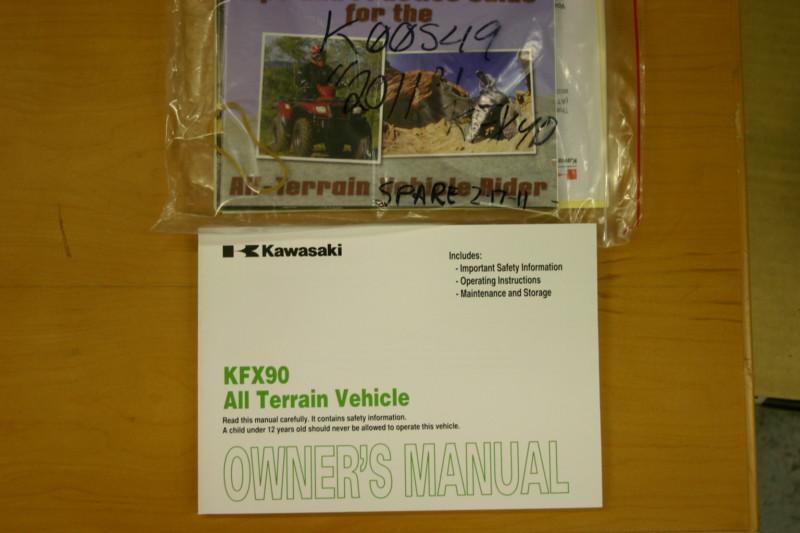 Kawasaki kfx90 2011 owners manual