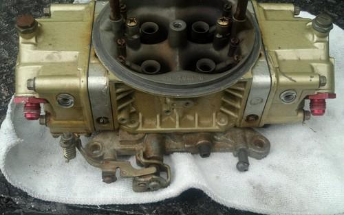 Holley 0-80496-1 race carburetor 4 bbl 950 cfm model 4150 hp mech secondary