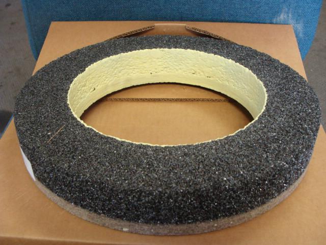 Peterson / kansas instruments nut inserted grinding wheel 14 x 1 1/2" x 2 1/2"