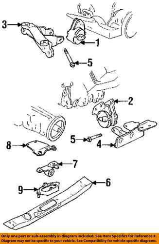 Jeep oem 52058488 auto transmission mount-transmission mount