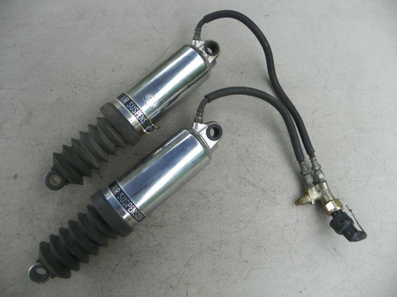 80 honda cb 900 c custom pair of rear air shocks w/ valve & hoses ~fastfreeship~