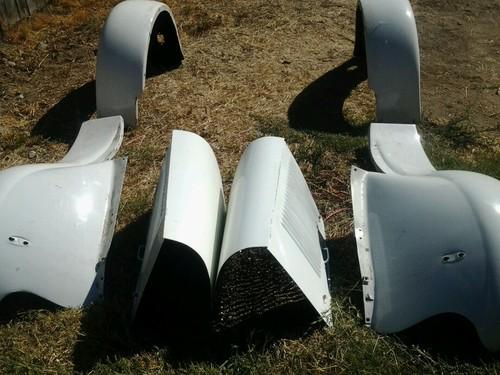 1930 ford model a front and rear fenders with hood..