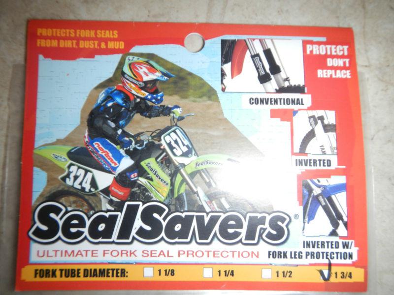 Sealsavers inverted fork guards covers boots black long 44-50mm protects bikes