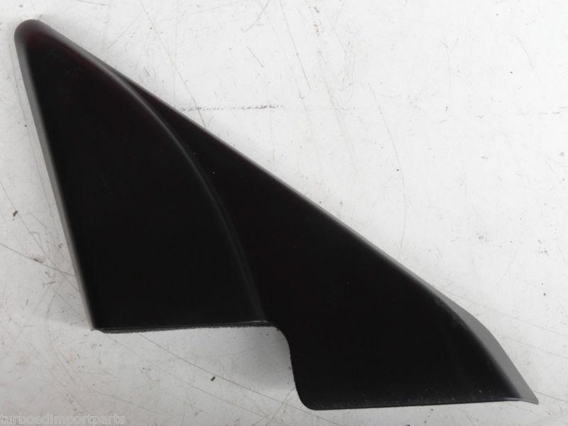 Subaru impreza wrx oem black left driver side mirror cover interior trim factory