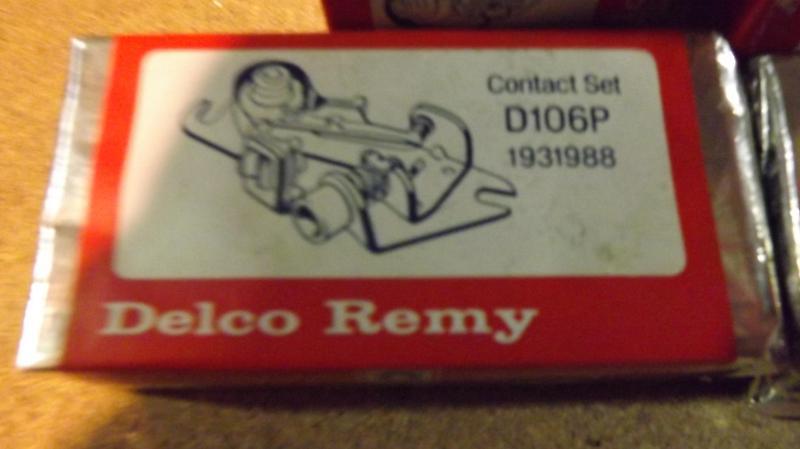 Delco remy contact set   d-106ps   # 1966289   factory sealed