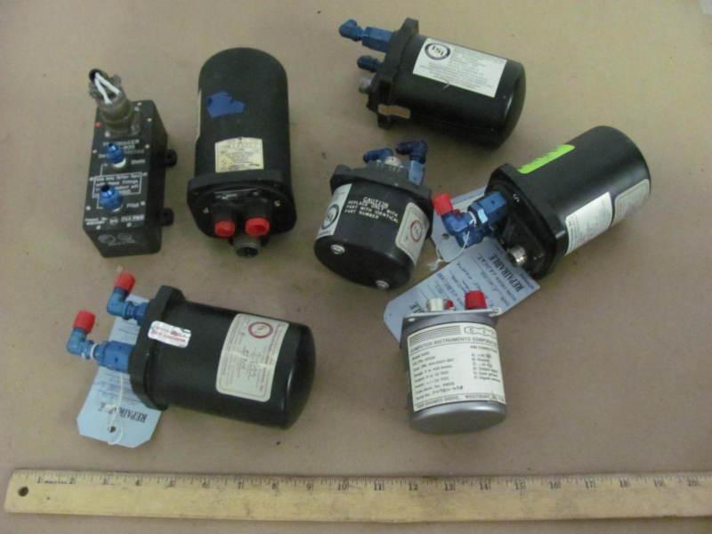 Corp. jet aircraft overspeed warning switches & transducers