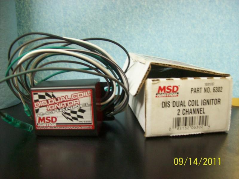 Msd dis dual coil ignitor 2 channel 6302