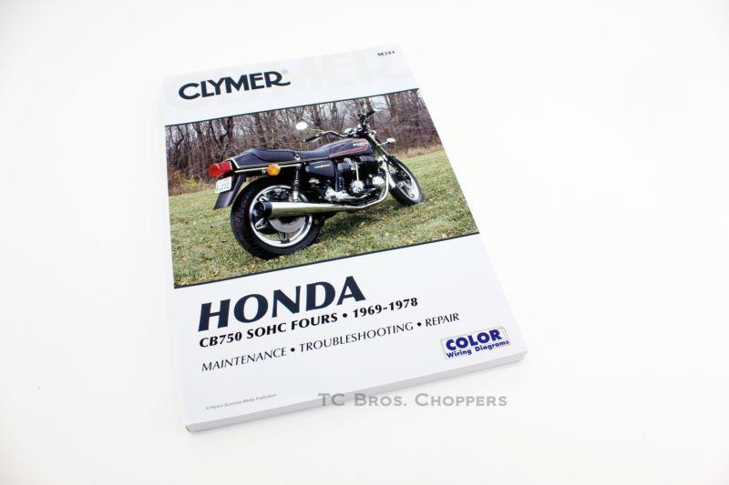 1969-1978 honda cb750 sohc clymer repair manual