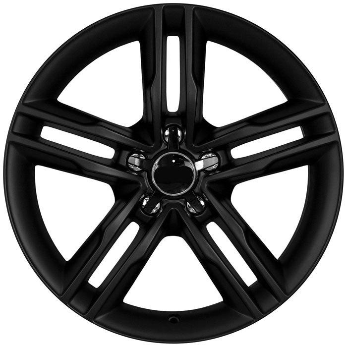 18" s5 style matte black wheels rims fit audi a8 q5 rs4 rs6
