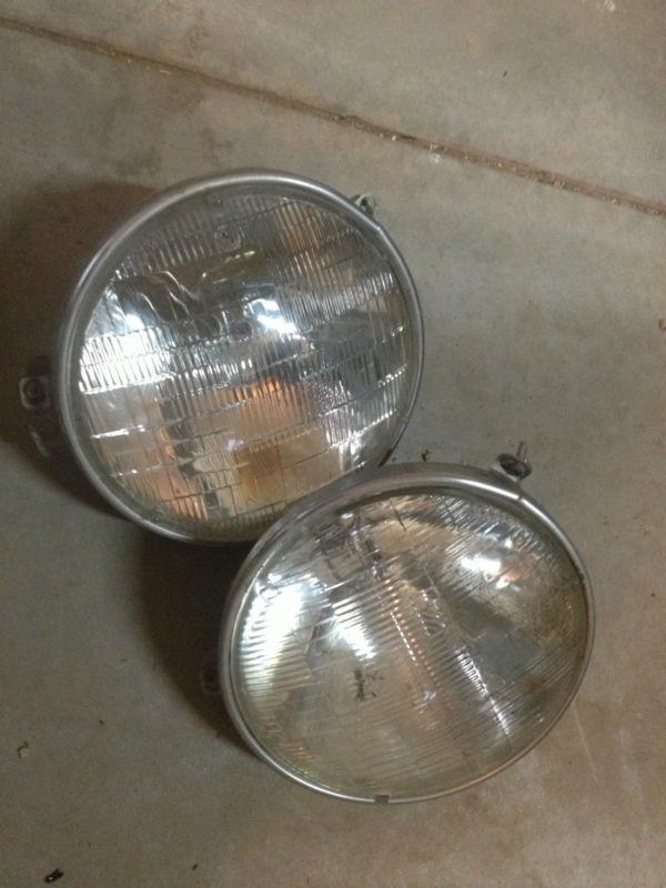 75  chrysler cordoba  mopar headlights pair front 