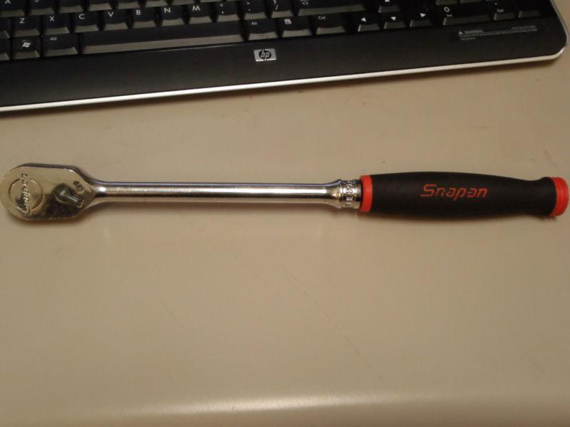 Snap-on 3/8" drive ratchet, long handle, comfort grip, 80 tooth~fhl80