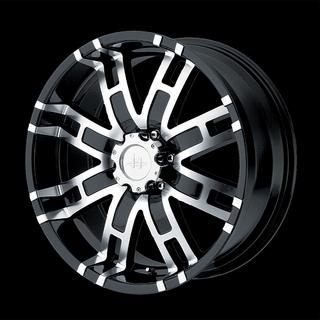 20" helo he835 gloss black rims with 285/50/20 sunny sn3980 tires raider wheels