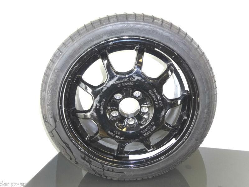 ✔dap w220 mercedes benz s class s430 s500 spare wheel rim and tire  #23/s