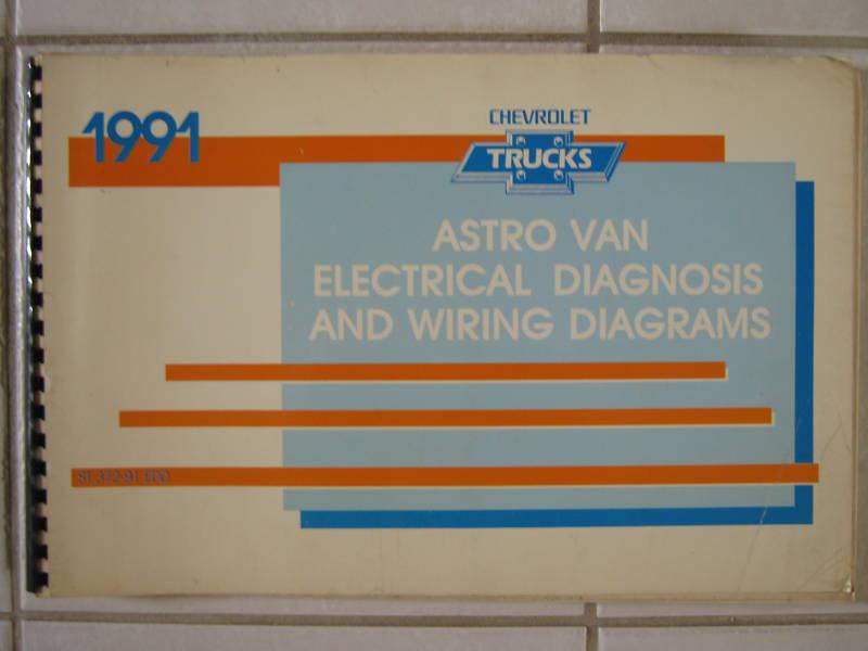 Purchase 1991 Astro Van Electrical Diagnosis & Wiring Diagrams Original