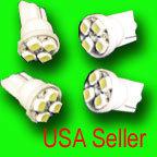 194/158/168 t10 for altima 02 03 04 05 06 door step led bulb white