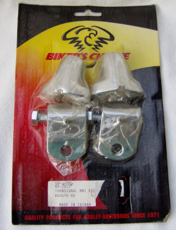 Biker's choice front turn signal mount kit part #49-2823