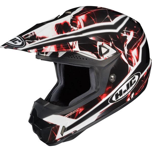 Red/black/white 3xl hjc cl-x6 hydron helmet