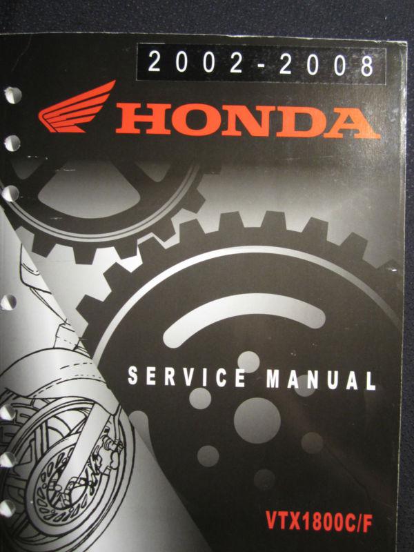 2002-2008 honda motorcycle vtx1800c f service repair shop manual vtx 1800 c f