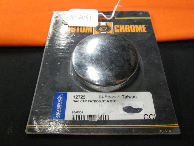 Chrome fatbob rt & std gas cap