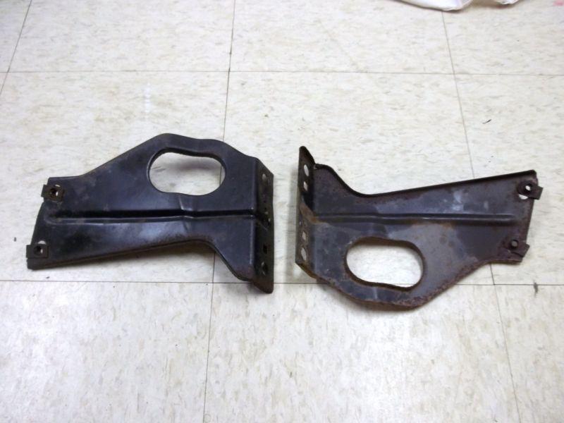 1972 mercury montego gt mx fender extension brackets set of two solid straight