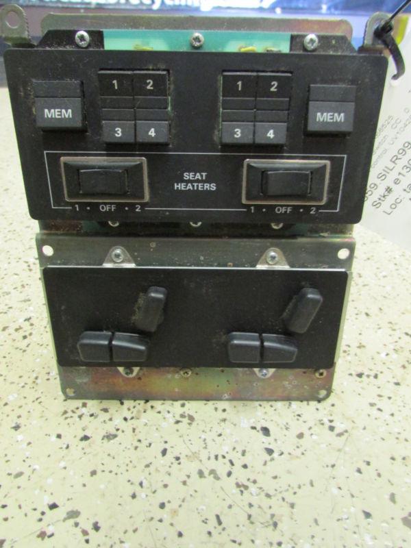 1999 rolls royce silver spur, front seat control master switches, p/n uv10428pa