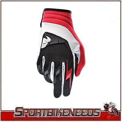 Thor phase red black white gloves new small sm