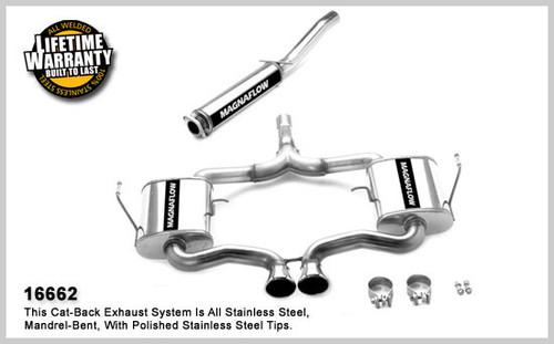 Magnaflow 16662 mini cooper stainless cat-back system performance exhaust