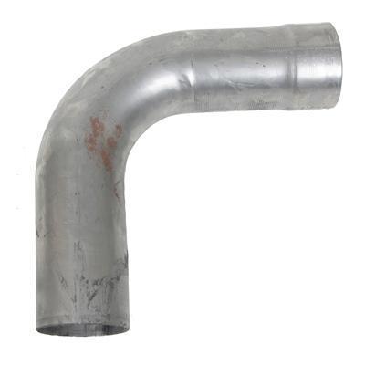 Schoenfeld exhaust elbow 3.5" od 90 deg l-bend steel 3590