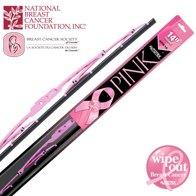 Autotex pink plus, pink wiper blade, metal – 26"