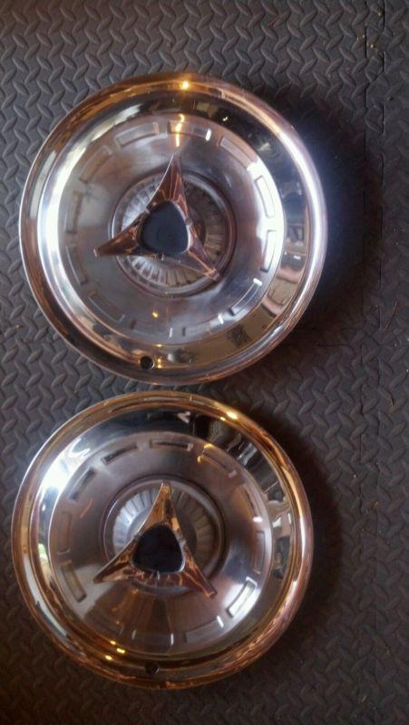 1962-63 dodge spinner hub caps 2  