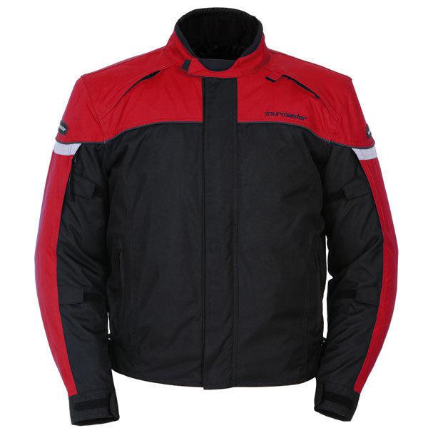 Tourmaster jett 3 red small textile motorcycle street riding jacket sml sm