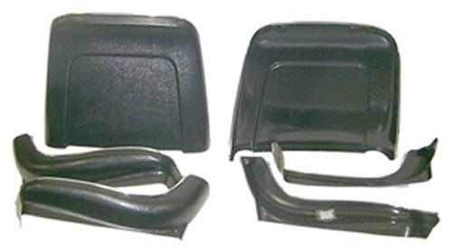 Gmk4011559662ua goodmark bucket seat trim panels 6 pieces black for strato bucke