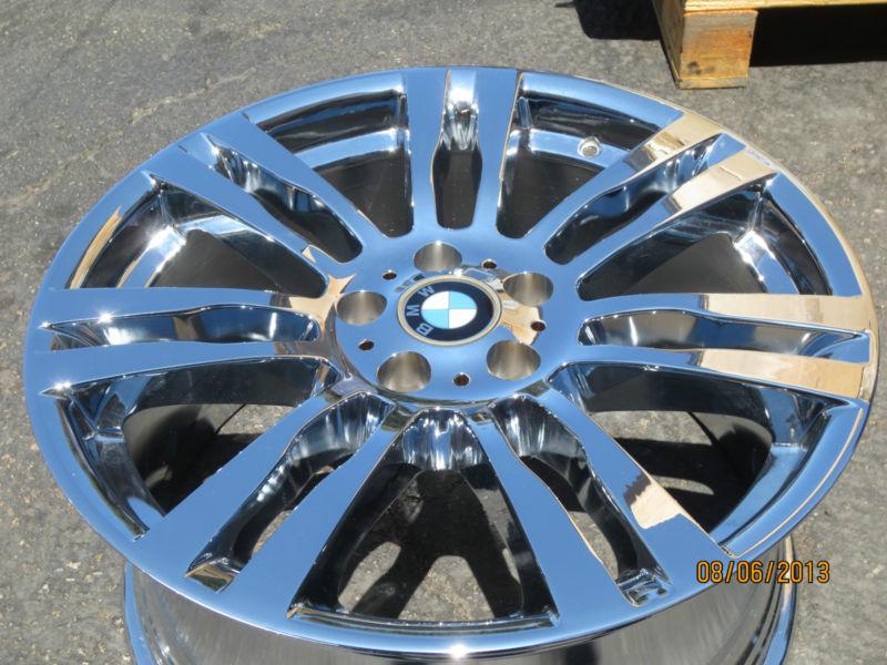 20" bmw x5 factory oem chrome wheel replacement or spare bmw x6