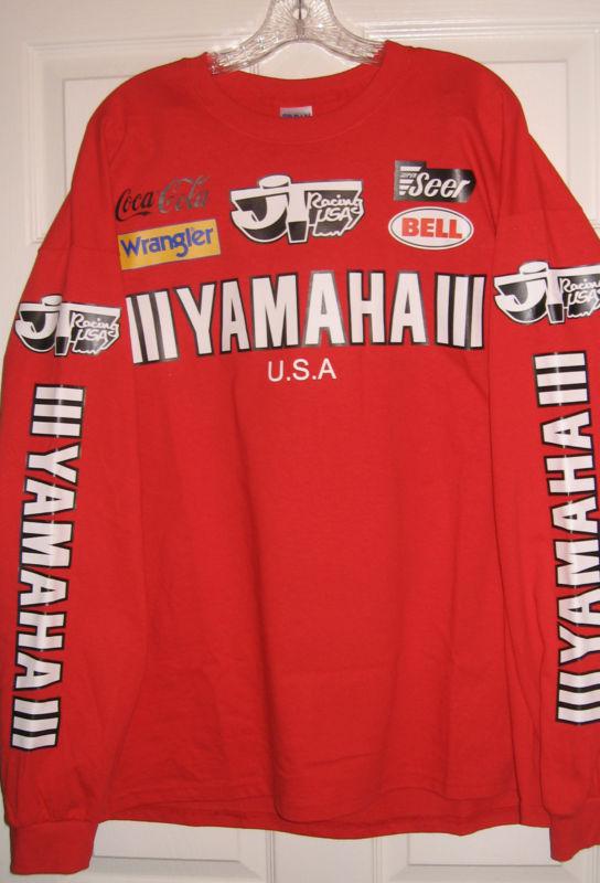 Vintage motocross jersey yamaha vintage jt racing vintage motocross jt racing