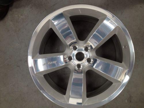 2006 - 2010 dodge charger srt polished oem wheel 20" #2262