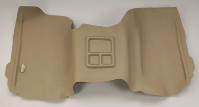 Nifty catch-all xtreme floor liner mat 480412 front tan silverado 1500