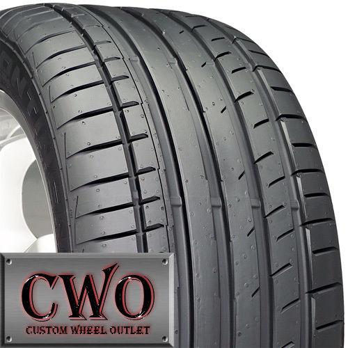 1-new continental extreme contact dw 235/50-17 tire